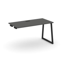 Style Project Fusion SN-4T1.OPRS-003 (Антрацит/Черный) Стол приставка к опорным элементам