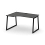 Style Project Fusion SN-4T1.SPA-021(L) (Антрацит/Черный) Стол рабочий эргономичный