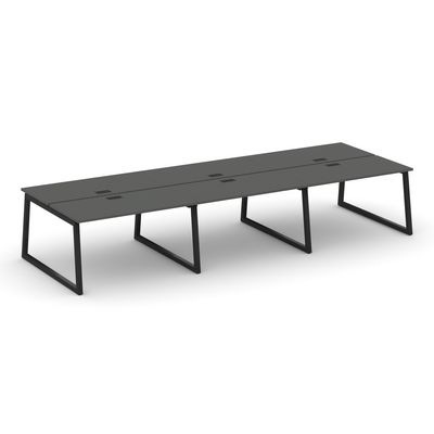 Style Project Fusion SN-5T1.DRS-061 (Антрацит/Черный) Рабочая станция двухсторонняя