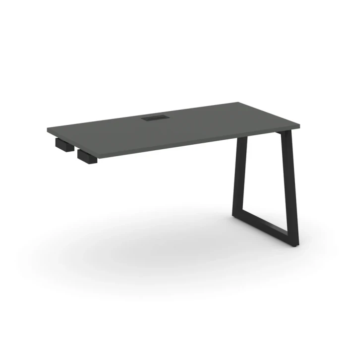 SN-5T1.OPRS-013 Стол приставка к опорным элементам, цвет антрацит, черный м/к