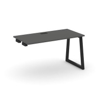 Style Project Fusion SN-5T1.OPRS-023 (Антрацит/Черный) Стол приставка к опорным элементам