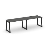 Style Project Fusion SN-5T1.ORS-012 (Антрацит/Черный) Рабочая станция односторонняя