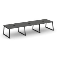 Style Project Fusion SN-5T1.SPRG-053 (Антрацит/Черный) Стол переговорный