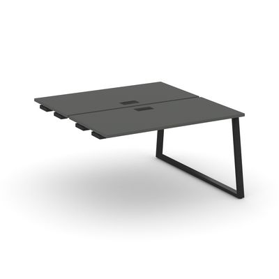 Style Project Fusion SN-6T1.DPRS-001 (Антрацит/Черный) Стол приставка к опорным элементам