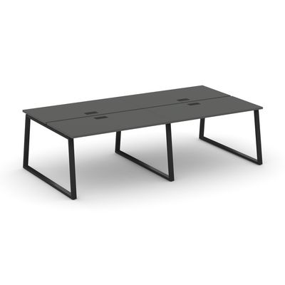 Style Project Fusion SN-6T1.DRS-033 (Антрацит/Черный) Рабочая станция двухсторонняя