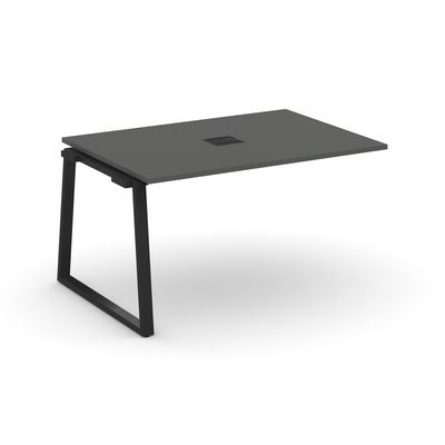 Style Project Fusion SN-6T1.NSPRG-003 (Антрацит/Черный) Проходной наборный элемент переговорного стола