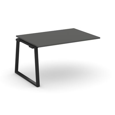 Style Project Fusion SN-6T1.NSPRG-004.3 (Антрацит/Черный) Проходной наборный элемент переговорного стола