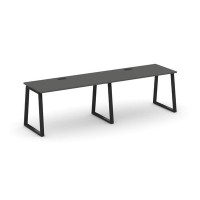 Style Project Fusion SN-6T1.ORS-014 (Антрацит/Черный) Рабочая станция односторонняя