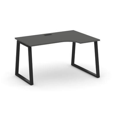 Style Project Fusion SN-6T1.SPA-002(R) (Антрацит/Черный) Стол рабочий эргономичный