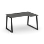 Style Project Fusion SN-6T1.SPA-022(R) (Антрацит/Черный) Стол рабочий эргономичный