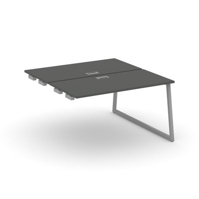 Style Project Fusion SN-4T1.DPRS-002 (Антрацит/Серый) Стол приставка к опорным элементам