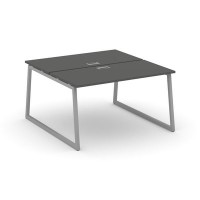 Style Project Fusion SN-4T1.DRS-004 (Антрацит/Серый) Рабочая станция двухсторонняя