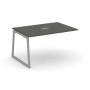 Style Project Fusion SN-4T1.NSPRG-002 (Антрацит/Серый) Проходной наборный элемент переговорного стола