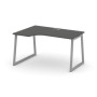 Style Project Fusion SN-4T1.SPA-022(L) (Антрацит/Серый) Стол рабочий эргономичный