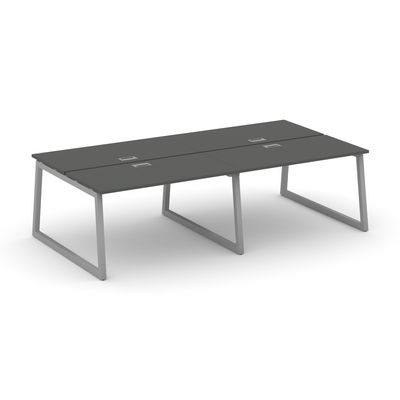 Style Project Fusion SN-5T1.DRS-032 (Антрацит/Серый) Рабочая станция двухсторонняя