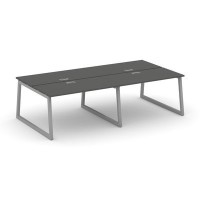 Style Project Fusion SN-5T1.DRS-051 (Антрацит/Серый) Рабочая станция двухсторонняя