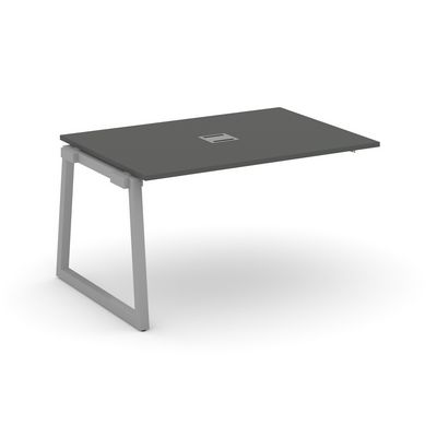 Style Project Fusion SN-5T1.NSPRG-003 (Антрацит/Серый) Проходной наборный элемент переговорного стола