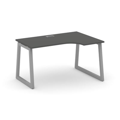 Style Project Fusion SN-5T1.SPA-001(R) (Антрацит/Серый) Стол рабочий эргономичный