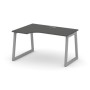 Style Project Fusion SN-5T1.SPA-012(L) (Антрацит/Серый) Стол рабочий эргономичный
