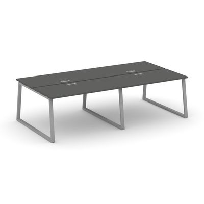 Style Project Fusion SN-6T1.DRS-053 (Антрацит/Серый) Рабочая станция двухсторонняя