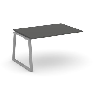 Style Project Fusion SN-6T1.NSPRG-001.3 (Антрацит/Серый) Проходной наборный элемент переговорного стола