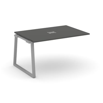 Style Project Fusion SN-6T1.NSPRG-002 (Антрацит/Серый) Проходной наборный элемент переговорного стола