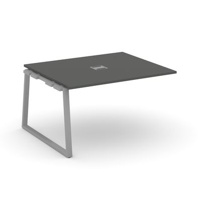 Style Project Fusion SN-6T1.NSPRG-033 (Антрацит/Серый) Проходной наборный элемент переговорного стола