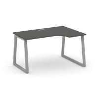 Style Project Fusion SN-6T1.SPA-021(R) (Антрацит/Серый) Стол рабочий эргономичный