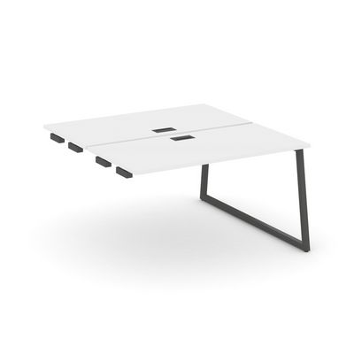 Style Project Fusion SN-4T1.DPRS-014 (Белый/Антрацит) Стол приставка к опорным элементам