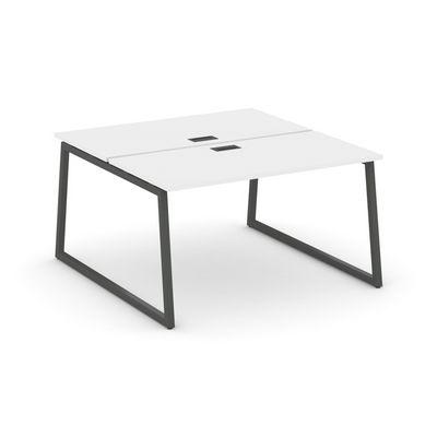 Style Project Fusion SN-4T1.DRS-022 (Белый/Антрацит) Рабочая станция двухсторонняя