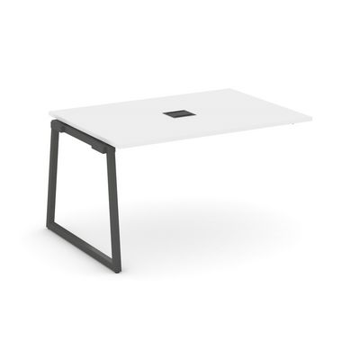 Style Project Fusion SN-4T1.NSPRG-003 (Белый/Антрацит) Проходной наборный элемент переговорного стола