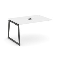 Style Project Fusion SN-4T1.NSPRG-004 (Белый/Антрацит) Проходной наборный элемент переговорного стола