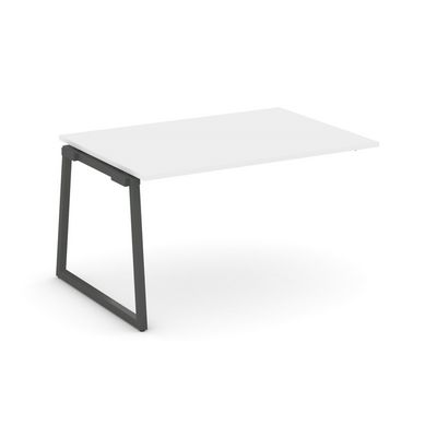 Style Project Fusion SN-4T1.NSPRG-004.3 (Белый/Антрацит) Проходной наборный элемент переговорного стола