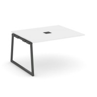 Style Project Fusion SN-4T1.NSPRG-034 (Белый/Антрацит) Проходной наборный элемент переговорного стола