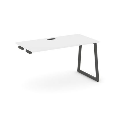 Style Project Fusion SN-4T1.OPRS-001 (Белый/Антрацит) Стол приставка к опорным элементам