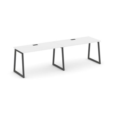 Стайл Проджект Фьюжн SN-4T1.ORS-001 (Белый/Антрацит) Рабочая станция односторонняя