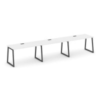 Style Project Fusion SN-4T1.ORS-041 (Белый/Антрацит) Рабочая станция односторонняя