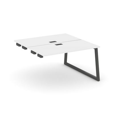 Style Project Fusion SN-5T1.DPRS-014 (Белый/Антрацит) Стол приставка к опорным элементам