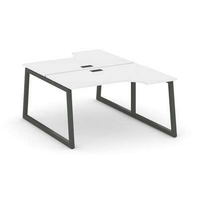 Style Project Fusion SN-5T1.DRPA-012 (Белый/Антрацит) Рабочая станция эргономичная