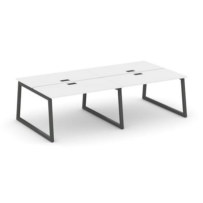 Style Project Fusion SN-5T1.DRS-031 (Белый/Антрацит) Рабочая станция двухсторонняя