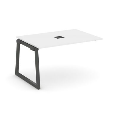 Style Project Fusion SN-5T1.NSPRG-002 (Белый/Антрацит) Проходной наборный элемент переговорного стола