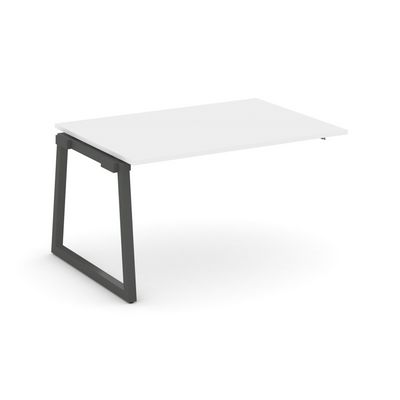 Style Project Fusion SN-5T1.NSPRG-002.3 (Белый/Антрацит) Проходной наборный элемент переговорного стола