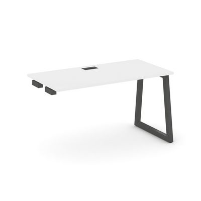 Style Project Fusion SN-5T1.OPRS-014 (Белый/Антрацит) Стол приставка к опорным элементам