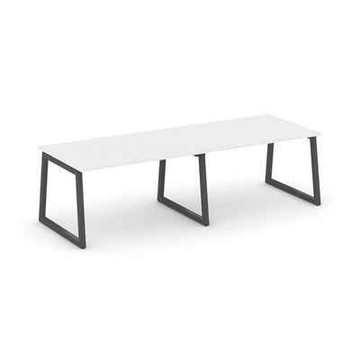 Style Project Fusion SN-5T1.SPRG-012.3 (Белый/Антрацит) Стол переговорный