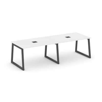Style Project Fusion SN-5T1.SPRG-013 (Белый/Антрацит) Стол переговорный