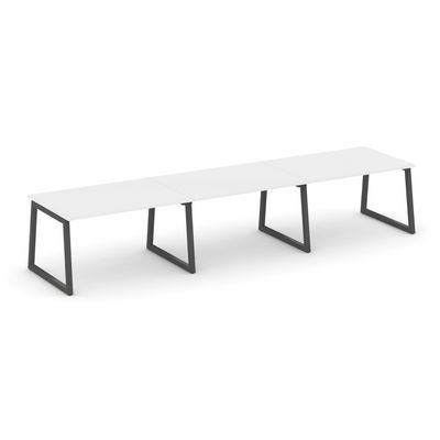 Style Project Fusion SN-5T1.SPRG-024.3 (Белый/Антрацит) Стол переговорный