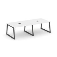 Style Project Fusion SN-5T1.SPRG-042 (Белый/Антрацит) Стол переговорный