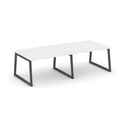 Style Project Fusion SN-5T1.SPRG-043.3 (Белый/Антрацит) Стол переговорный