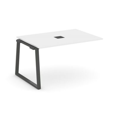 Style Project Fusion SN-6T1.NSPRG-004 (Белый/Антрацит) Проходной наборный элемент переговорного стола