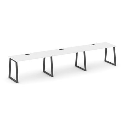 Style Project Fusion SN-6T1.ORS-054 (Белый/Антрацит) Рабочая станция односторонняя